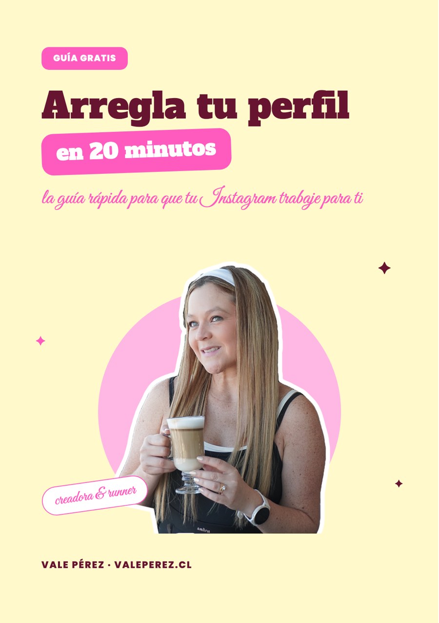 Portada de la guía Arregla tu perfil en 20 minutos